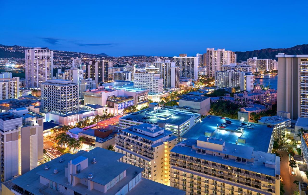 호놀룰루 Aqua Palms Waikiki Ocean View Lanai Parking Included 아파트 외부 사진
